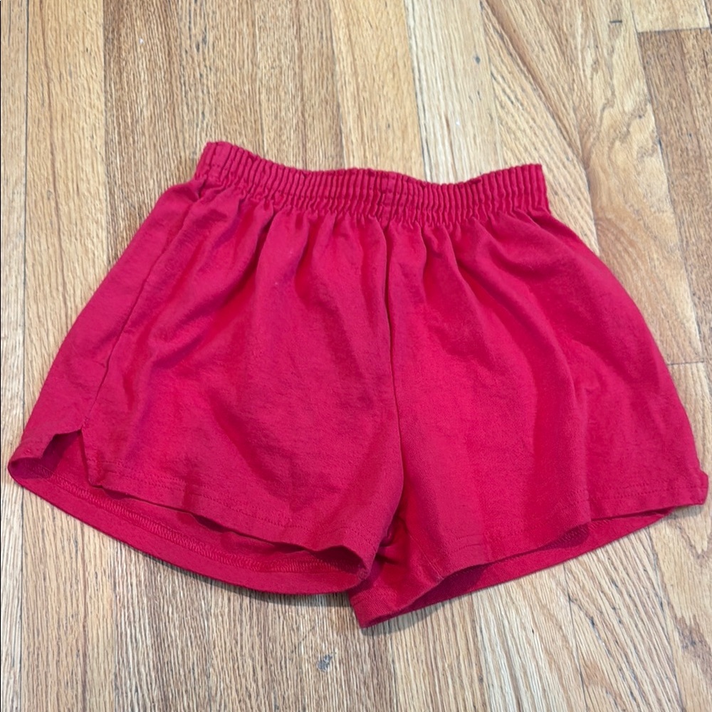 Soffe Women's Red Casual Shorts Kids L
